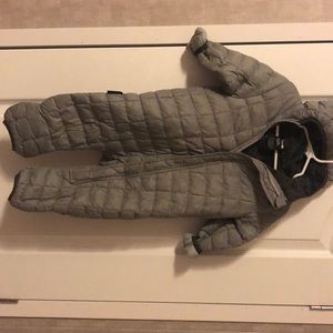 North Face infant snow suit